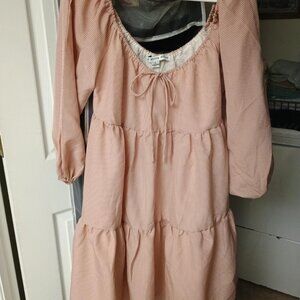 dead stick gingham dress